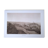 Montcuq, Lot, printed photo plate from 1942.