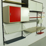Wall Unit by Tjerk Reijenga for Pilastro with die cut magazine shelve