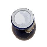 Vintage French Ceramic Cobalt Blue Vase, 1970s.
