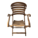 Antique wooden folding chair