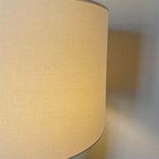 Lampe de table en céramique laquée blanche, Italie 1970s