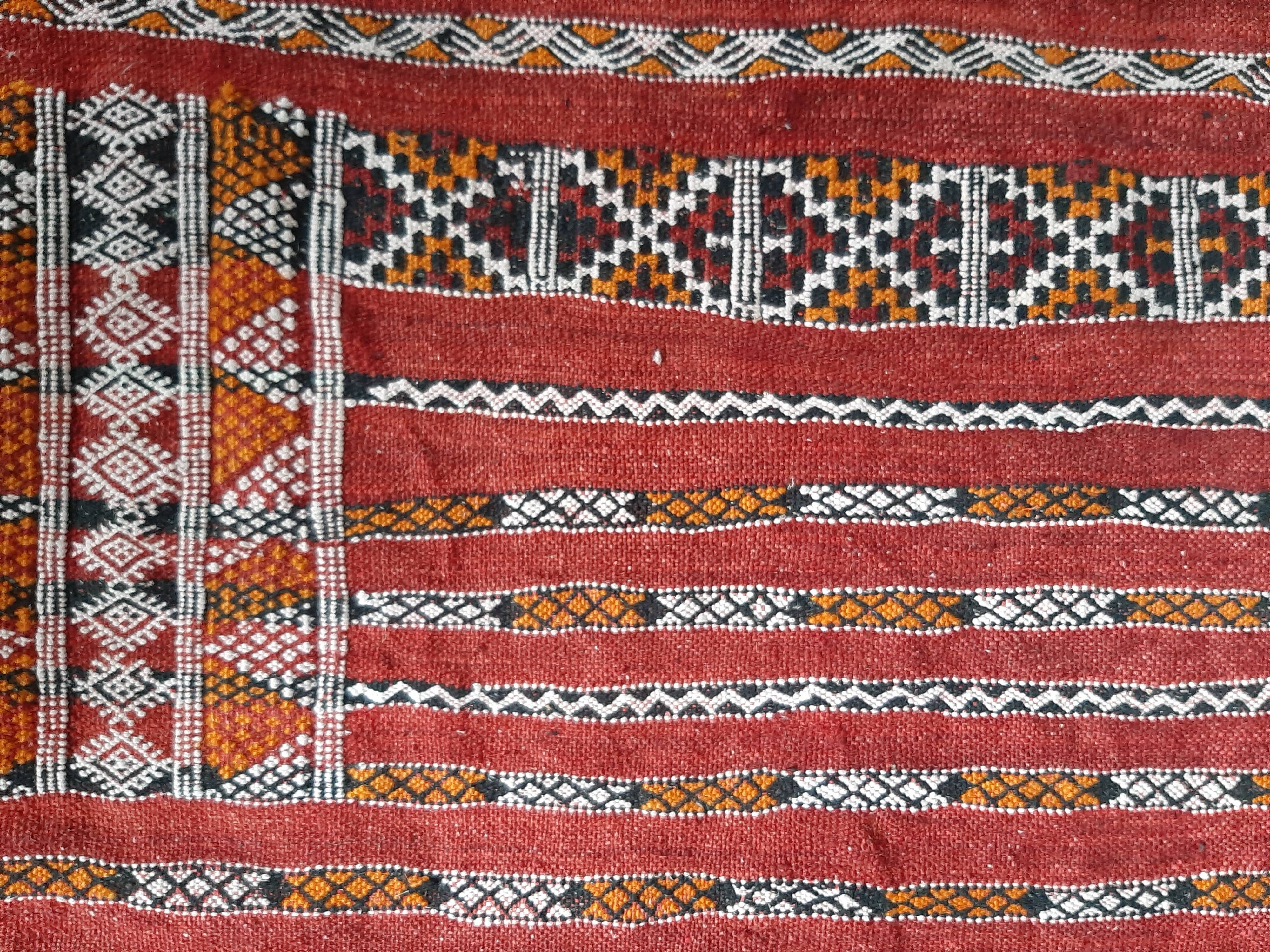 Carpet kilim berbere, 133x200 cm