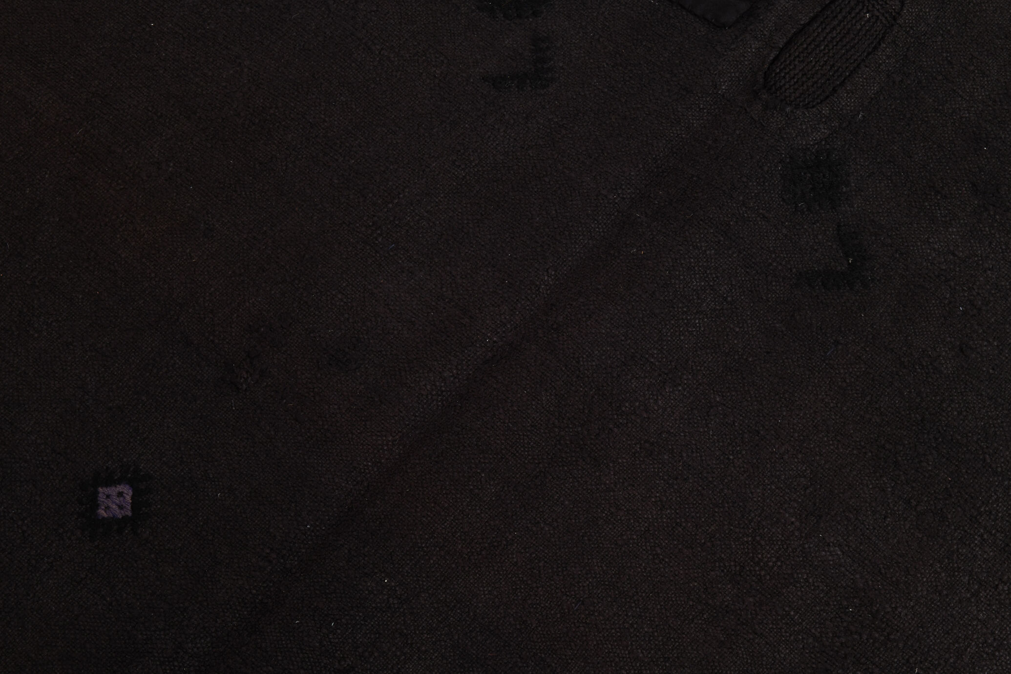 Polka Dot Vintage Hemp Rug 246x167cm