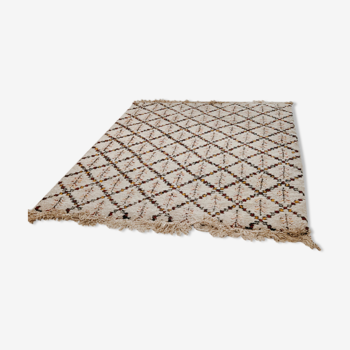 Vintage moroccan ouarain berber rug