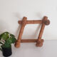 Porte-manteaux en bois pliable, vintage, années 50/60