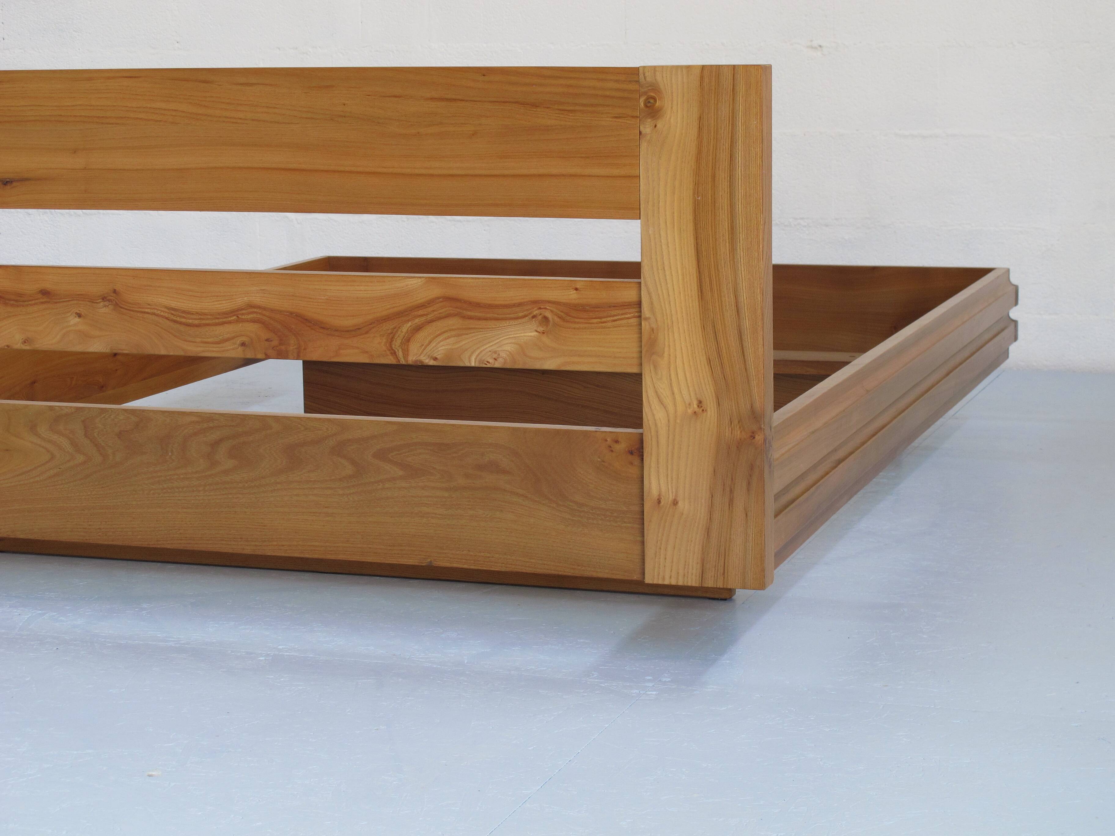 140 solid elm bed Regain certified