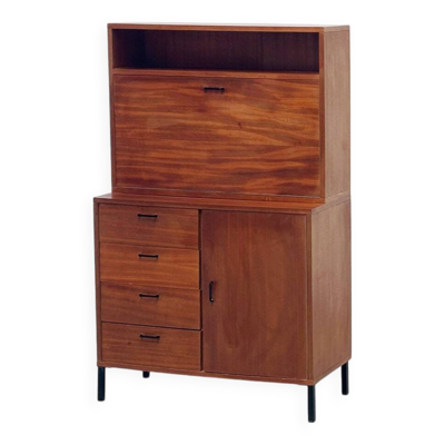 Armoire ou secrétaire vintage en teck par Simpla Lux