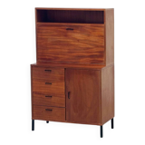 Vintage teak cabinet or secretaire by Simpla Lux