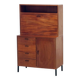 Vintage teak cabinet or secretaire by Simpla Lux