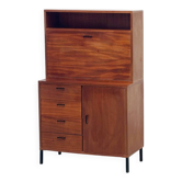 Vintage teak cabinet or secretaire by Simpla Lux