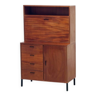 Vintage teak cabinet or secretaire by Simpla Lux