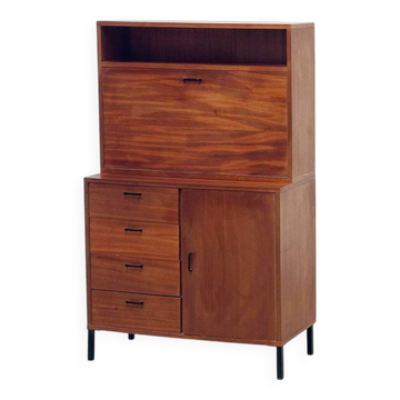 Armoire ou secrétaire vintage en teck par Simpla Lux