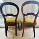 Paire de chaises Louis Philippe