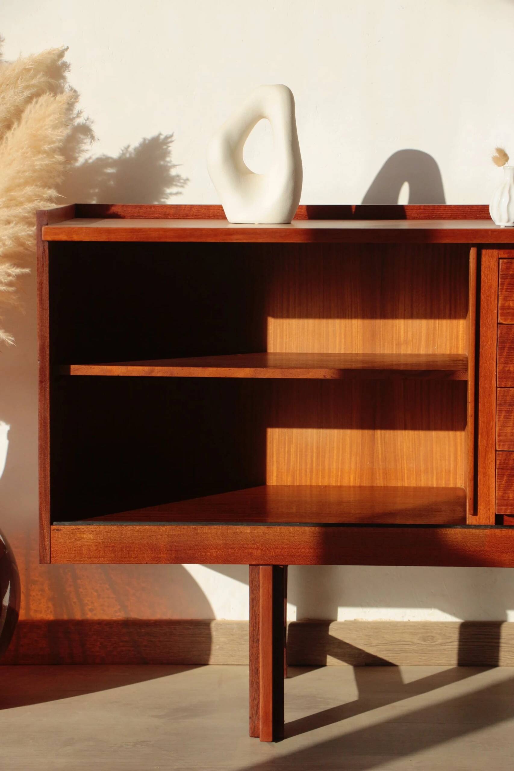 Large Scandinavian teak sideboard – Danish design – 1960s
