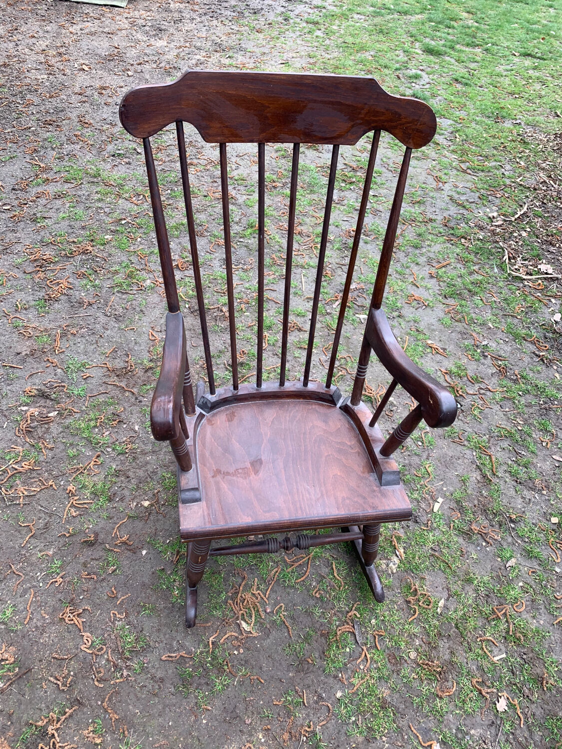 Rocking chair scandinave  annee 50