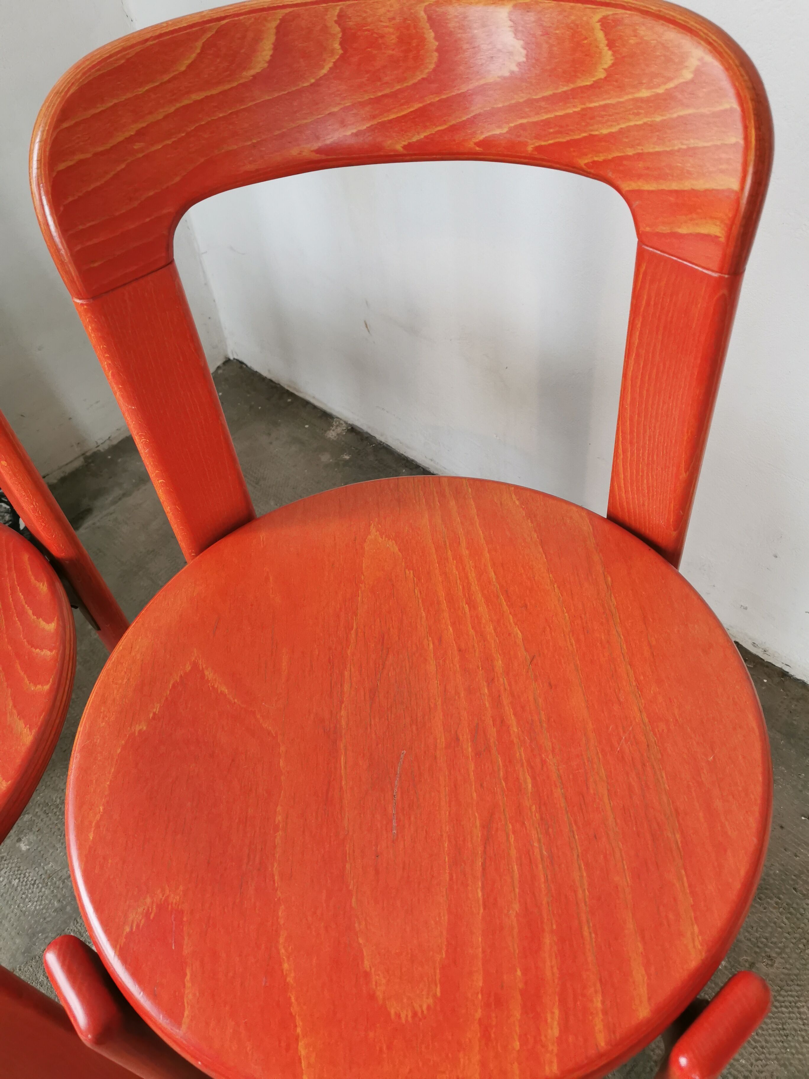 Pair of Rey chairs by Bruno Rey