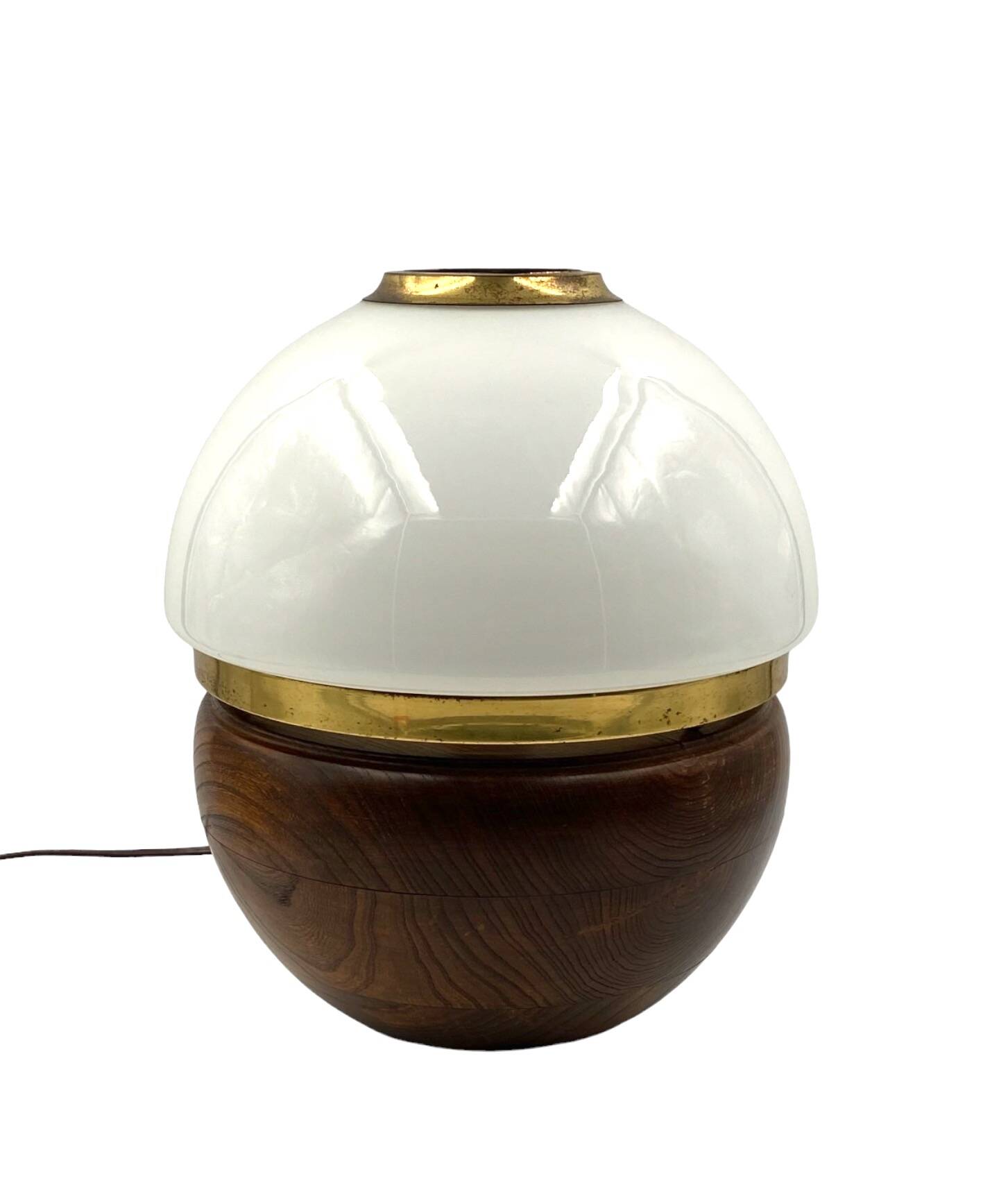Luigi Caccia Dominioni, rare table lamp, Azucena Italy, 1970s