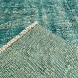 Vintage distressed turkish rug runner