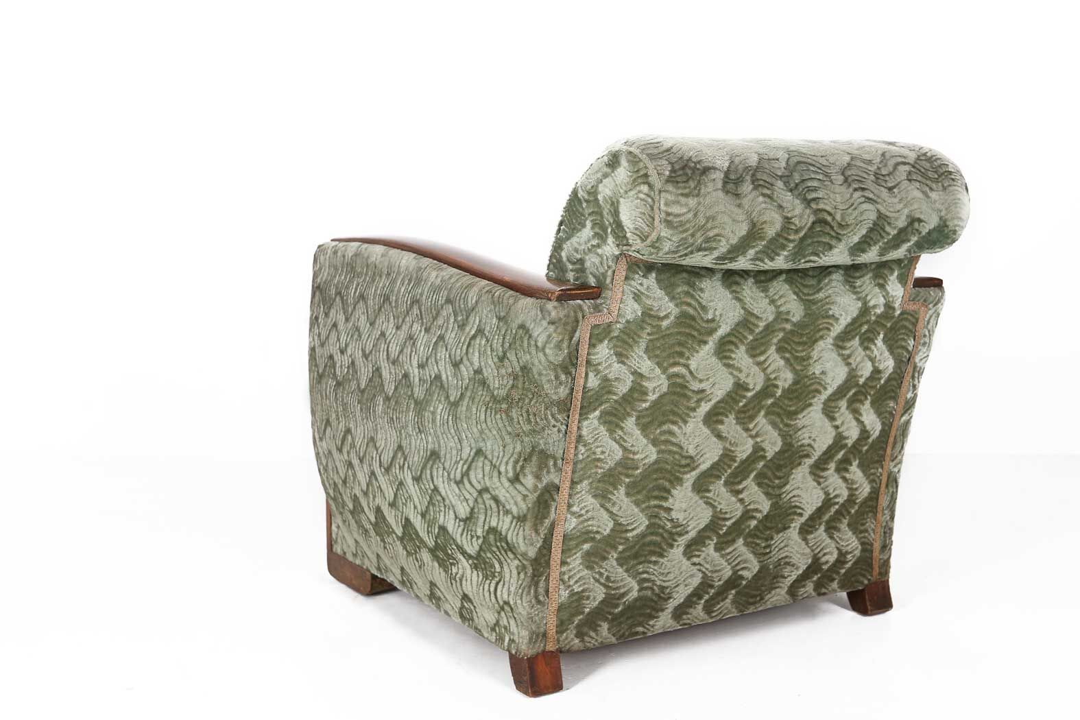 Fauteuil club Art déco vers 1930