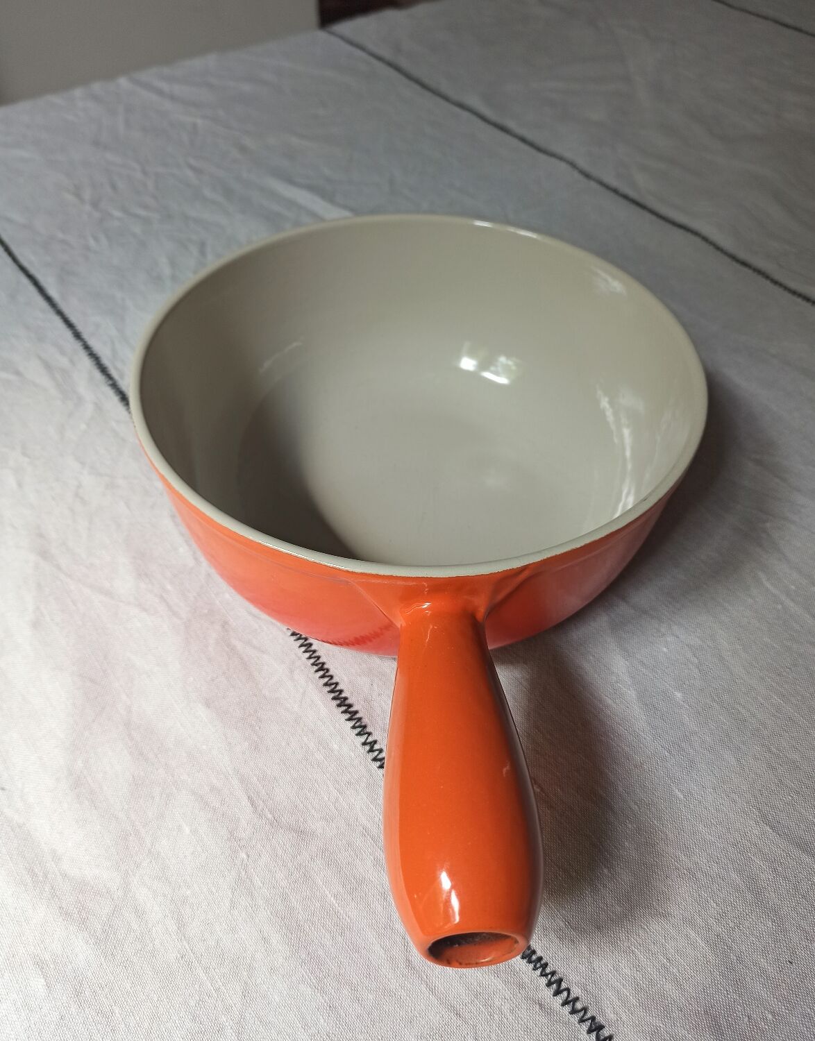 Caquelon à fondue vintage Le Creuset
