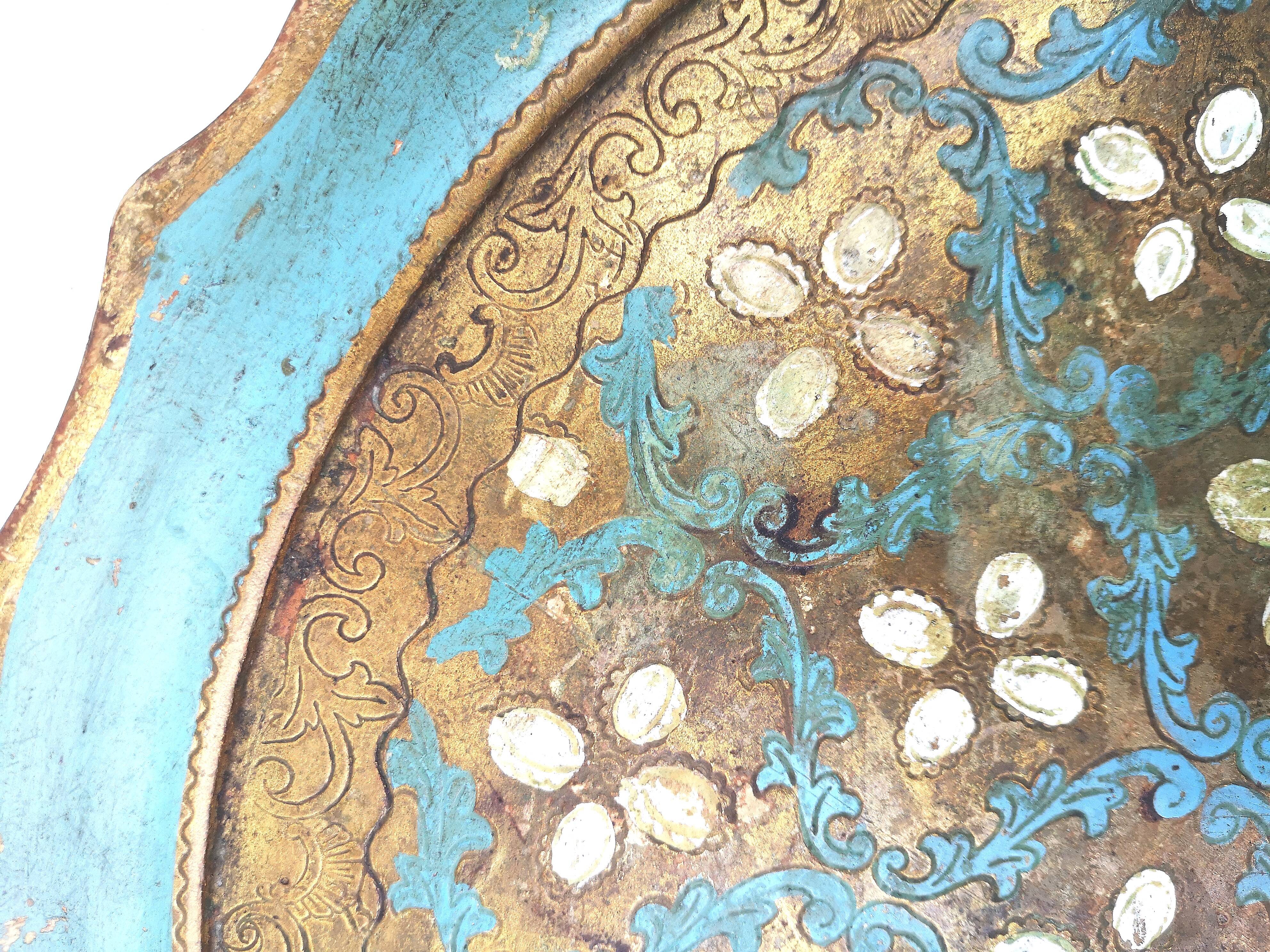 Vintage Florentine tray