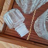 Vintage Whiskey Decanter and Glasses