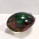 Vintage Green and Orange Sommerso Murano Glass Vase by Flavio Poli, Italy