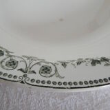 Hollow round dish Badonviller model Champagne
