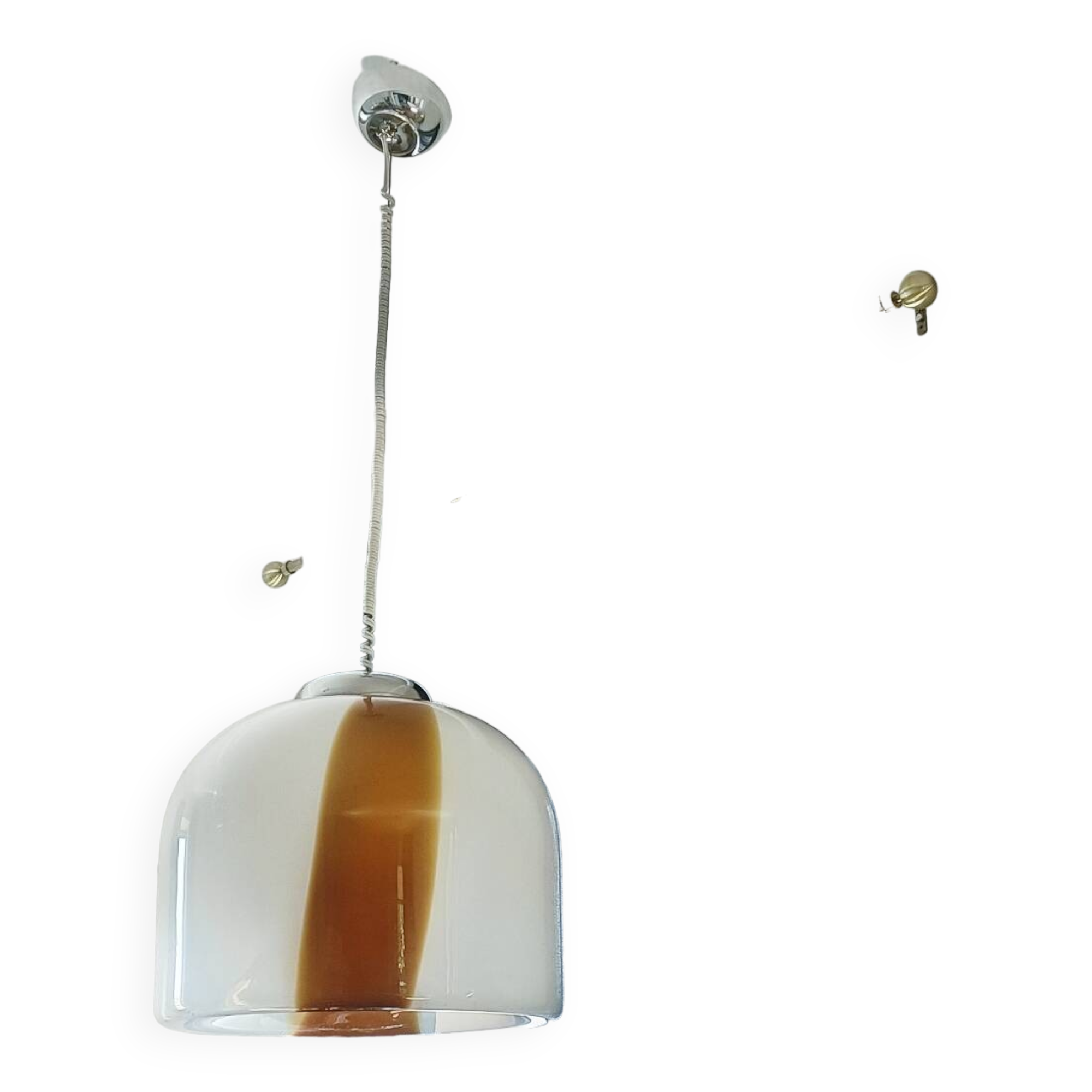 Mazzega XXL Murano glass pendant light