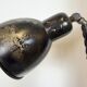 Industrial Black Scissor Wall Lamp, 1950s