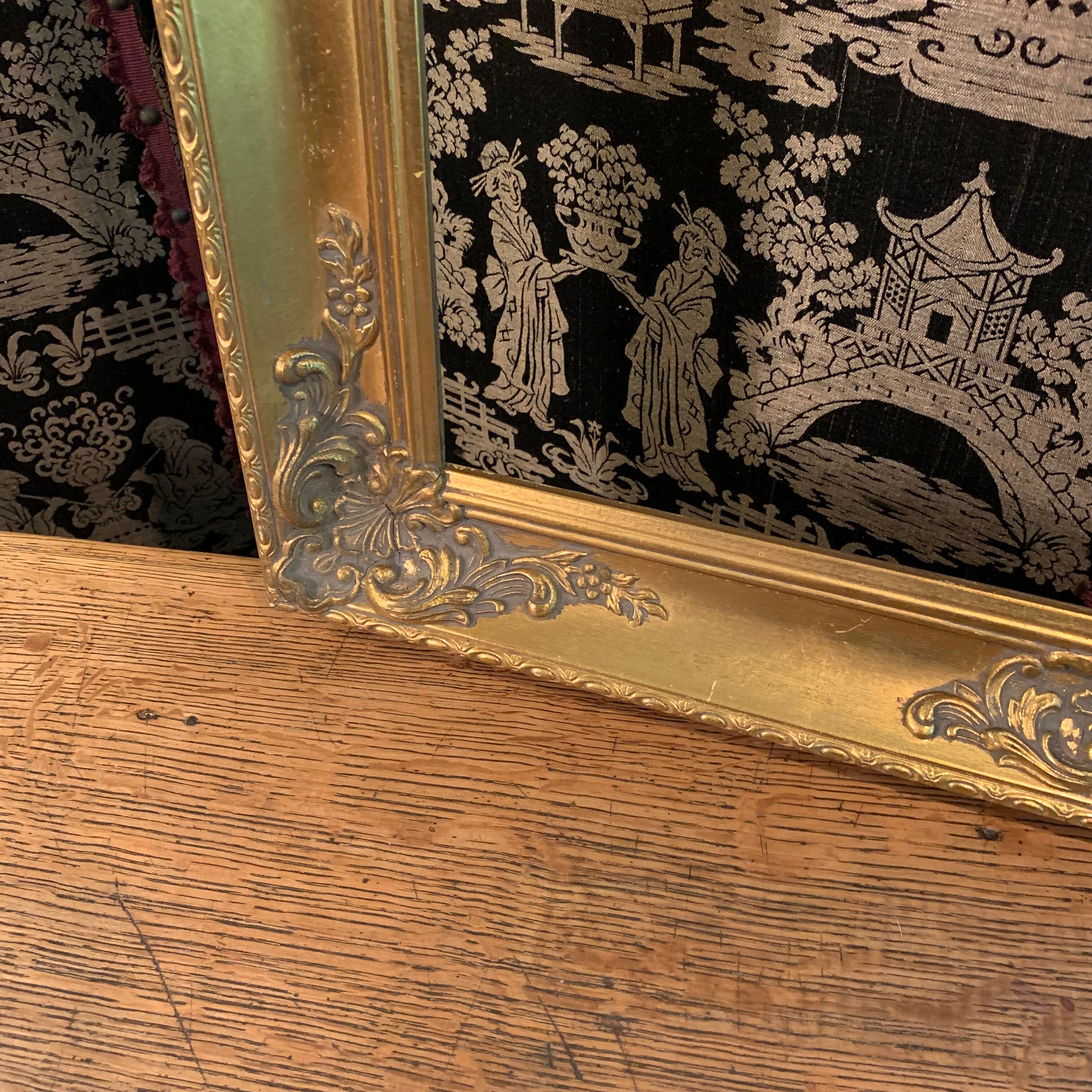 Gilded wooden frame 64x74 cm