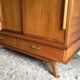 Compas feet and sliding doors cabinet - 1950s