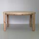 Table à manger en pin massif par Rainer Daumiller pour Hirtshals Savværk - 1971