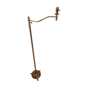 lampadaire laiton bras