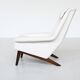 Fauteuil lounge Folke Ohlsson modèle 4410 Fritz Hansen Danemark 1960