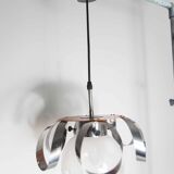 Murano glass globe pendant light, Maazzega edition, Italian design