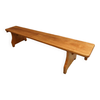 Banc de gymnastique en bois vintage