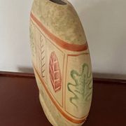 Vase vintage forme lentille