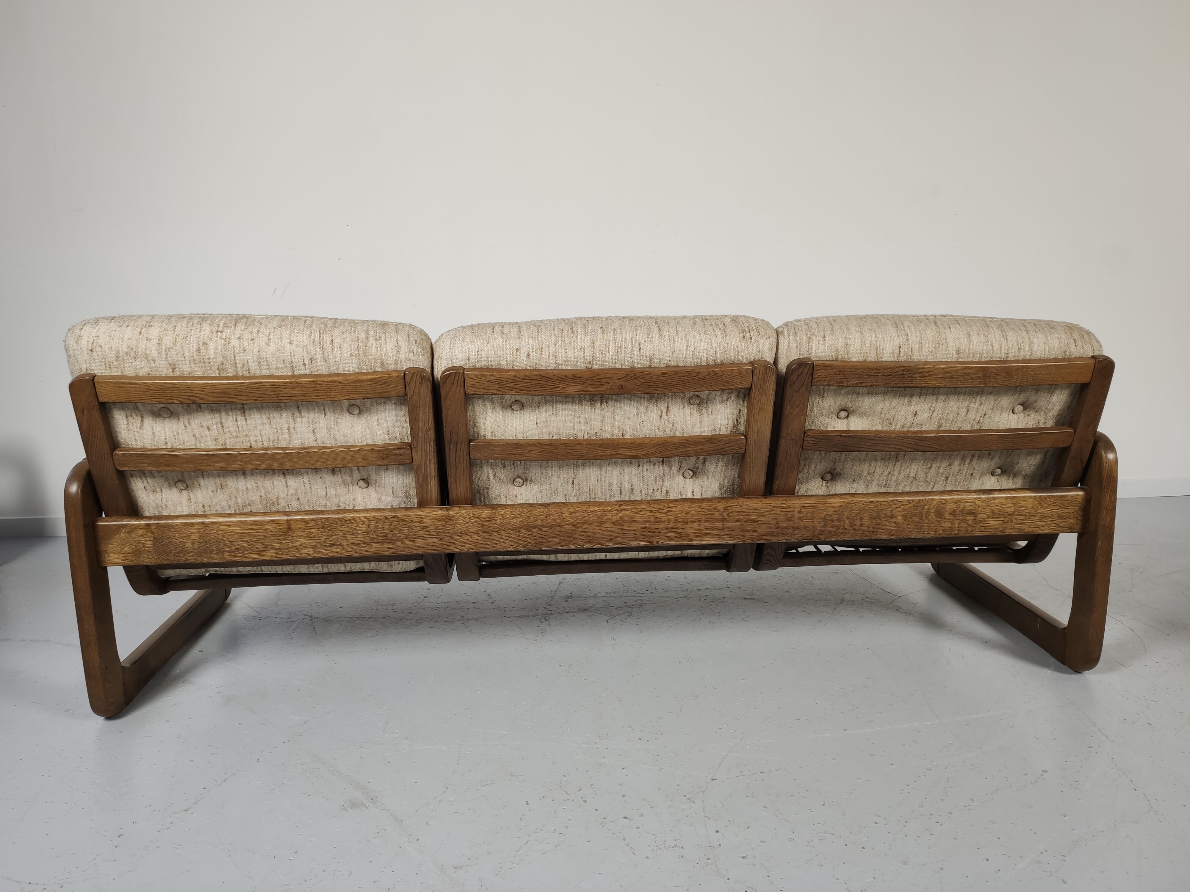 2-seater sofa set - 3-seater - Scandinavian-style 1960s armchair