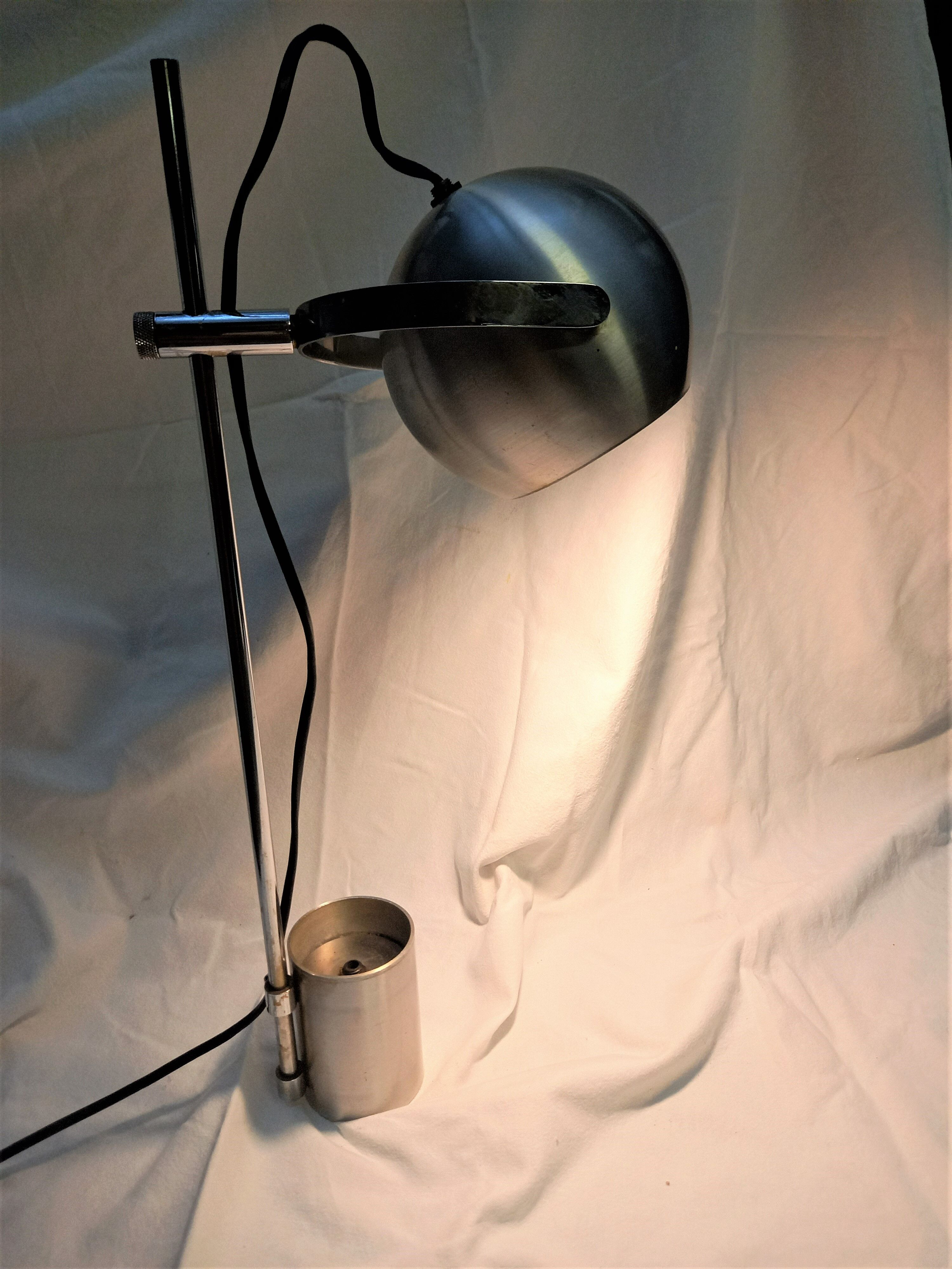 Eye-Ball type desk lamp, 1970s