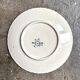 Longchamp ironstone dinner plate, "Ribbons" service