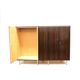 Large vintage designer wardrobe with hanging and storage space from the 1960s