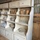 Exceptional old grocery store furniture - dresser