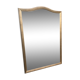 Golden mirror with sheet 151 x 103 cm
