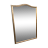 Golden mirror with sheet 151 x 103 cm