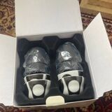 Set of Verner Panton design egg cups for Menu