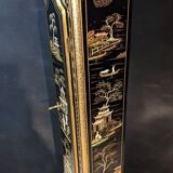 Comtoise clock of asian parquet