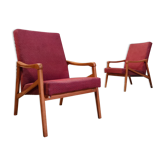 Paire de fauteuils Jiri Jiroutek 1960 par Ton