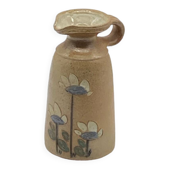 Vase / pichet grès vintage , poterie des Mottes,