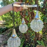 Chandelier, vintage waterfall suspension